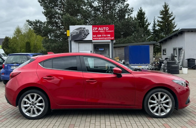 Mazda 3 cena 47900 przebieg: 146000, rok produkcji 2014 z Iława małe 191